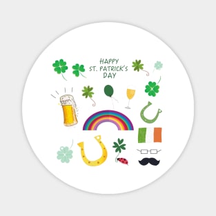 St. Patrick’s Day symbols Magnet